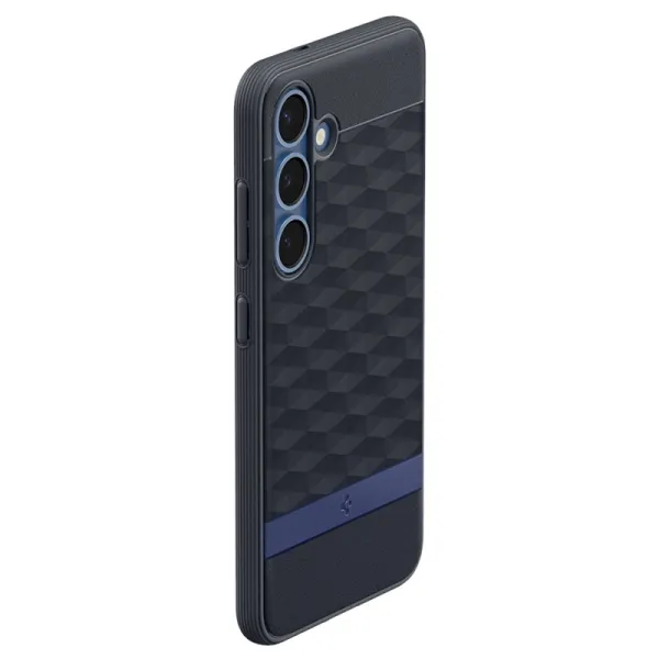 Spigen Parallax Mag MagSafe - Case for Samsung Galaxy S25 (Navy Violet)