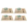 Suši Komplekts DKD Home Decor 14,5 x 14,5 x 35 cm Keramika Austrumniecisks (16 Daudzums)