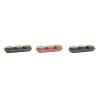 Rinkinys užkandžiams DKD Home Decor Bambukas 32 x 12,7 x 3,5 cm (3 vnt.)