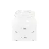 Cruet DKD Home Decor 200 ml 6 x 6 x 16,5 cm Transparent Stainless steel Borosilicate Glass