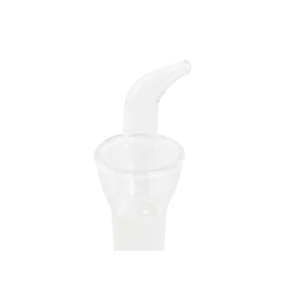 Indelis aliejui DKD Home Decor 250 ml 7 x 7 x 19,5 cm Skaidrus Borosilikatinis stiklas