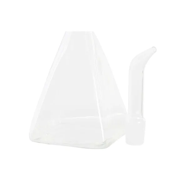 Indelis aliejui DKD Home Decor 250 ml 7 x 7 x 19,5 cm Skaidrus Borosilikatinis stiklas