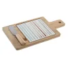 поднос для закусок DKD Home Decor 21,5 x 11,8 x 1,5 cm Керамика