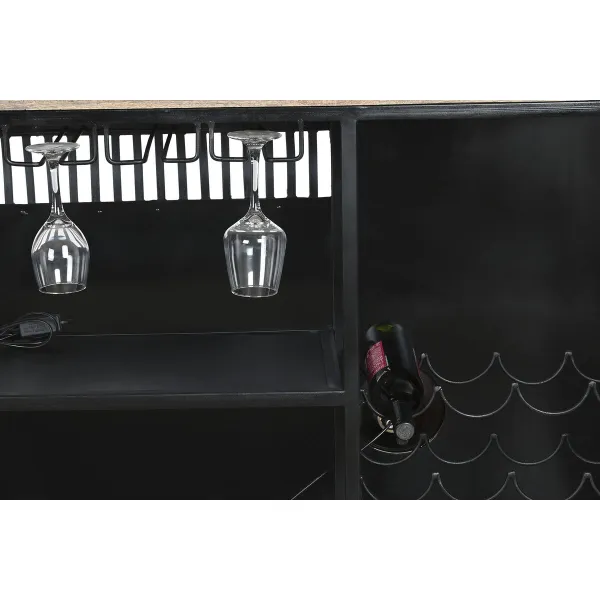Барный шкаф DKD Home Decor Белый Коричневый Чёрный 157 x 52 x 90 cm BAR