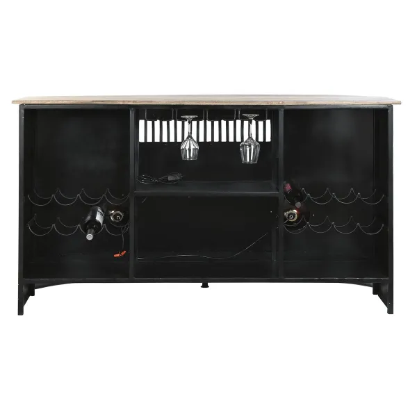 Барный шкаф DKD Home Decor Белый Коричневый Чёрный 157 x 52 x 90 cm BAR