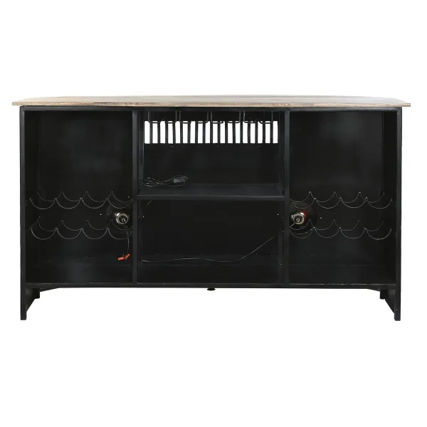 Барный шкаф DKD Home Decor Белый Коричневый Чёрный 157 x 52 x 90 cm BAR