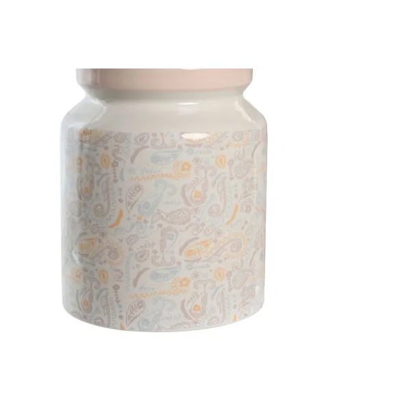 Ruukku keittiövälineille DKD Home Decor Metalli Dolomite Puu MDF 12 x 12 x 25 cm
