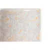 Purkki DKD Home Decor 15 x 15 x 21 cm Valkoinen Keltainen Dolomite Shabby Chic