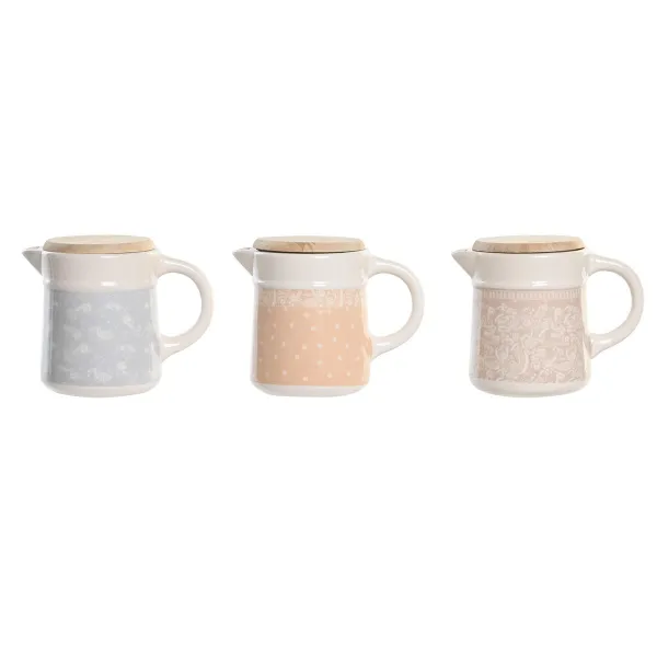 Масленка для мяса или рыбы DKD Home Decor 16 x 11 x 13 cm (3 штук)