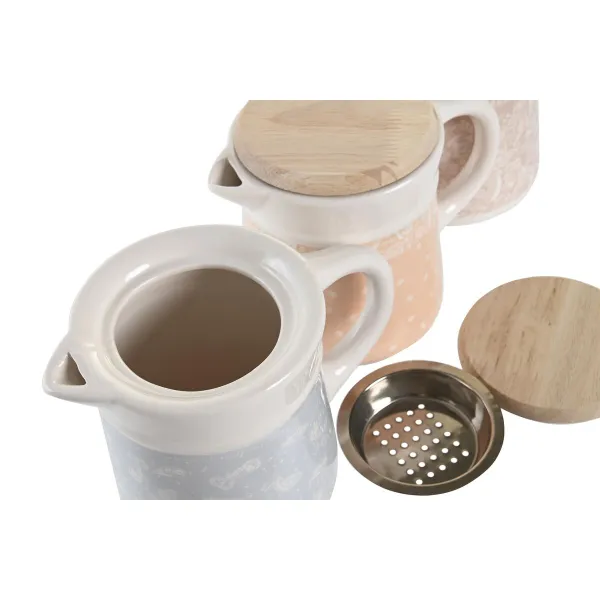 Eļļas Trauks Gaļai vai Zivij DKD Home Decor 16 x 11 x 13 cm (3 gb.)