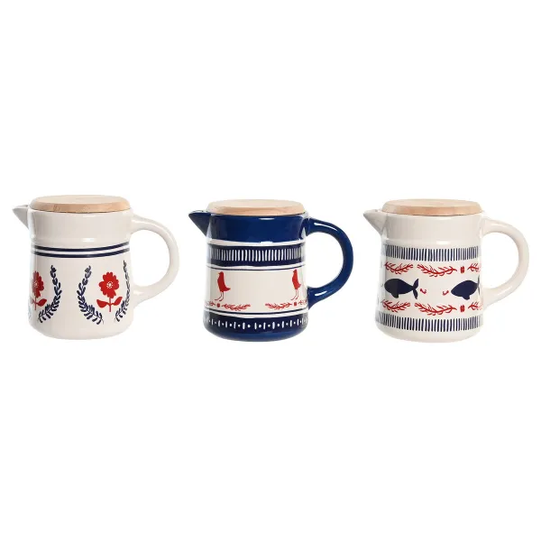 Oil pot for Meat or Fish DKD Home Decor 16 x 11 x 13 cm (3 Units)