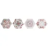 Paliktņi DKD Home Decor 10,8 x 10,8 x 0,7 cm