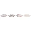 Lasinaluset DKD Home Decor 10,8 x 10,8 x 0,7 cm