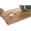 Alkuruokasetti DKD Home Decor 29 x 15,5 x 1,5 cm Posliini Monivärinen Bambu Skandinaavinen
