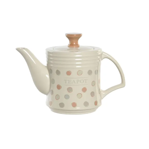 Чайник DKD Home Decor Бежевый Керамика 1 L