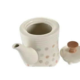 Teekannu DKD Home Decor Beige Kivitavara 1 L