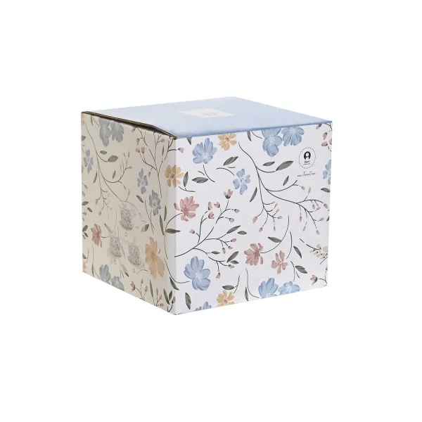 Leluteesetti DKD Home Decor Posliini Sininen Terrakotta Valkoinen Keltainen (3 osaa)