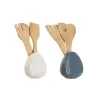 Puodas virtuviniams indams DKD Home Decor Dolomite 12 x 12 x 13 cm 6 x 1 x 30 cm (2 vnt.)