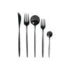 Galda piederumi DKD Home Decor Melns Nerūsējošais tērauds 3 x 1,5 x 13 cm 20 Daudzums