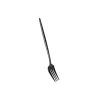 Galda piederumi DKD Home Decor Melns Nerūsējošais tērauds 3 x 1,5 x 13 cm 20 Daudzums