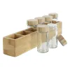 Bamboo Spice Rack DKD Home Decor 32,5 x 6,5 x 6,5 cm