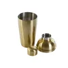 Rinkinys Kokteilliams DKD Home Decor Auksinis Nerūdijantis plienas 500 ml 8 x 8 x 21 cm