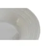 Глубокое блюдо DKD Home Decor Белый Фарфор 20 x 20 x 3 cm