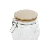 3 indeliai Home ESPRIT Skaidrus Silikoninis Bambukas Stiklas 13,5 x 13,5 x 27 cm