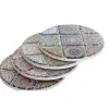 Padėklai Home ESPRIT Kamštis Dolomite Mandala Indas Su palengvėjimu