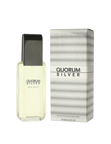 Men's Perfume Antonio Puig EDT Silver Quorum 100 ml
