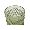 Набор стаканов DKD Home Decor Зеленый Стеклянный С облегчением 240 ml (6 штук)