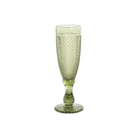Setti laseja DKD Home Decor Vihreä Kristalli 150 ml