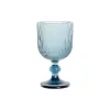 Glāžu Komplekts DKD Home Decor Zils Stikls 240 ml