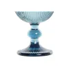 Stiklinių rinkinys DKD Home Decor Mėlyna Stiklas 240 ml