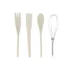 Skārdene DKD Home Decor Zaļš Daudzkrāsains Ceriņš Metāls Koks MDF 12 x 12 x 25 cm (2 gb.)