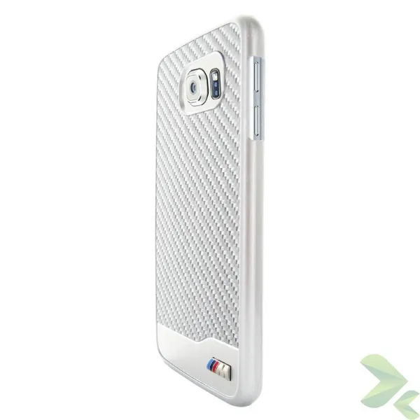 BMW M Edition Carbon & Aluminium Hard Case for Samsung Galaxy S6 (silver)