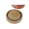 Tin DKD Home Decor Multicolour Natural Bamboo Dolomite 1 L 10 x 10 x 16 cm (3 Units)