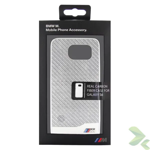 BMW M Edition Carbon & Aluminium Hard Case for Samsung Galaxy S6 (silver)