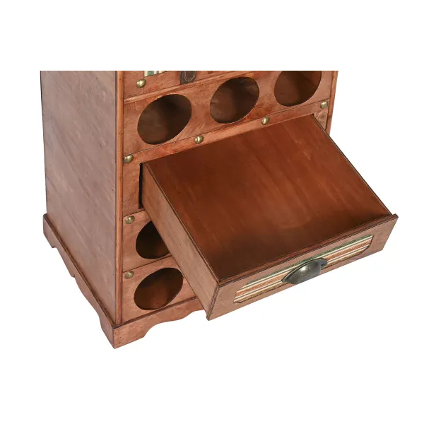 Подставка под бутылки Home ESPRIT Коричневый Тополь 40 x 35,5 x 71 cm