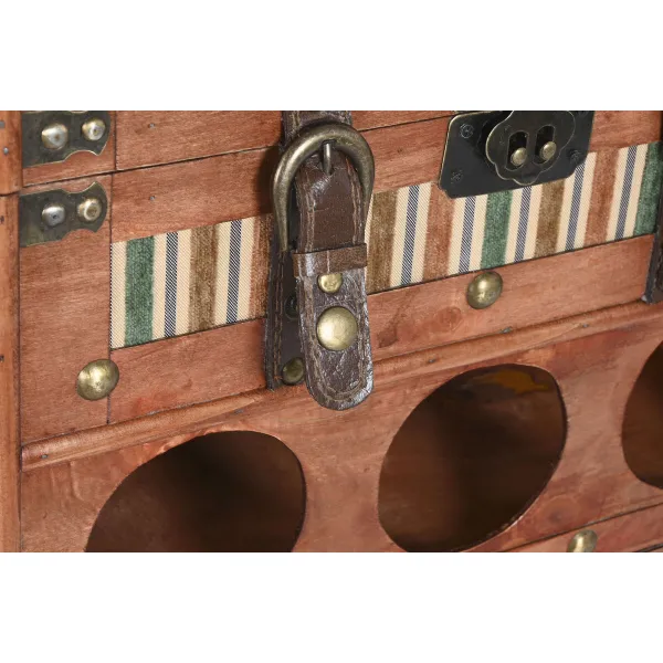 Подставка под бутылки Home ESPRIT Коричневый Тополь 40 x 35,5 x 71 cm