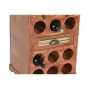 Подставка под бутылки Home ESPRIT Коричневый Тополь 40 x 35,5 x 71 cm
