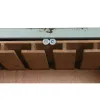 pudeļu statīvs Home ESPRIT Tirkīzs Metāls Koks MDF 76,5 x 39,5 x 157,5 cm