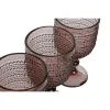 Набор рюмок Home ESPRIT Розовый Стеклянный 240 ml (6 штук)