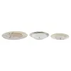 Dinnerware Set Home ESPRIT Beige Multicolour Porcelain 18 Pieces 27 x 27 x 2 cm