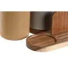 Горшок для кухонной утвари Home ESPRIT древесина акации Dolomite 20 x 9,5 x 18,5 cm (2 штук)