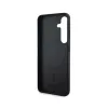 DKNY Leather Checkered Mono Pattern MagSafe - Case for Samsung Galaxy S24 (Black)