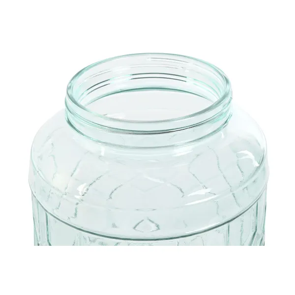 Vandens aparatas Home ESPRIT Mėlyna Nerūdijantis plienas Stiklas 3,6 L 16 x 21 x 26 cm