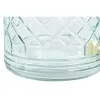 Водный дозатор Home ESPRIT Синий Нержавеющая сталь Стеклянный 3,6 L 16 x 21 x 26 cm