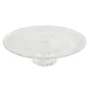 Плоская тарелка Home ESPRIT Прозрачный Стеклянный 33 x 33 x 9,4 cm