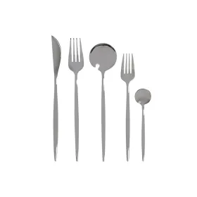 Stalo įrankiai DKD Home Decor Sidabras Nerūdijantis plienas 2 x 0,5 x 22 cm 20 Dalys
